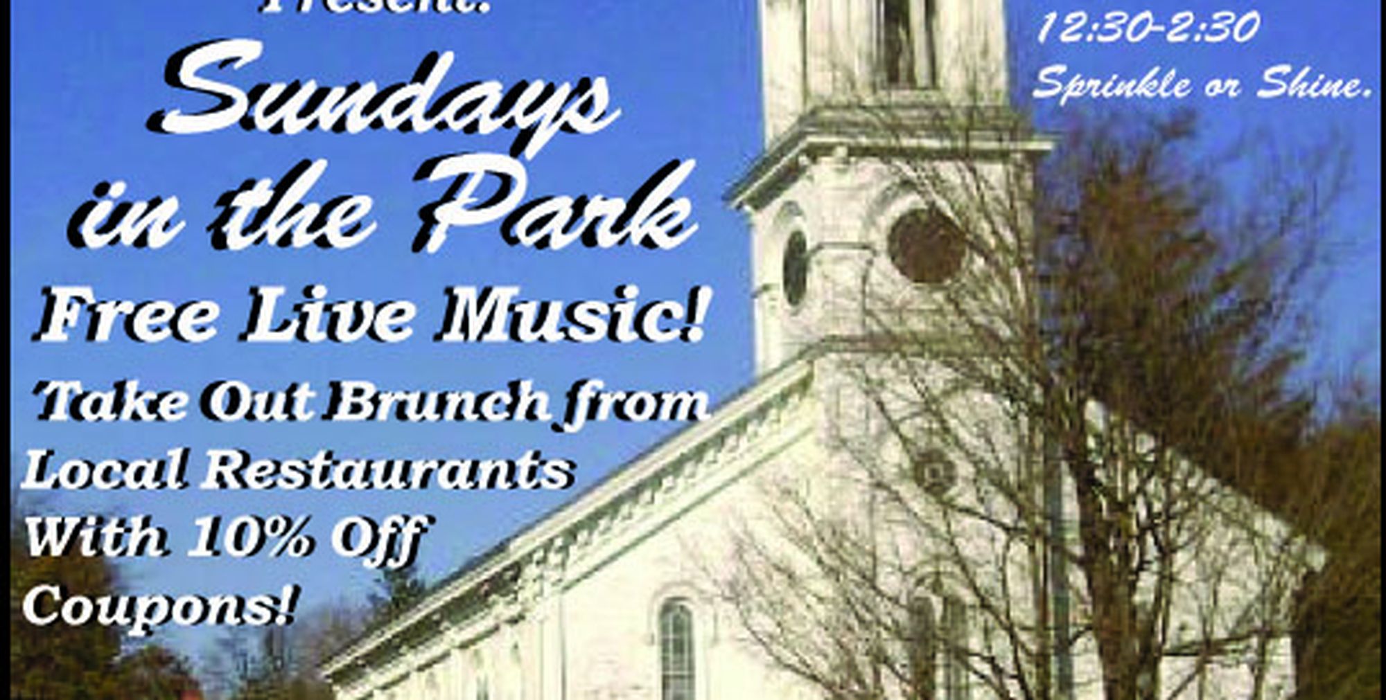 Zeitcaster: Sundays in the Park, “free Live Music”